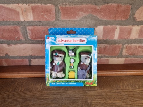 Sylvanian families bus - bus, driver