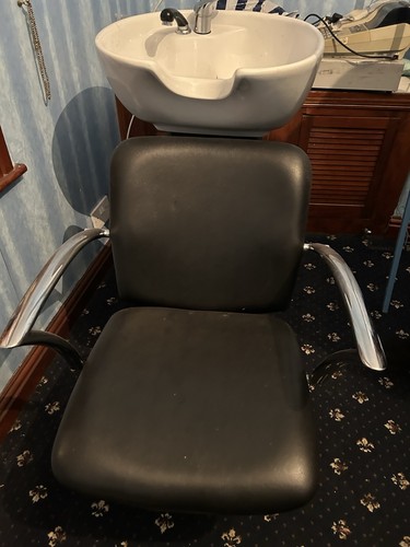 Hairdressers washing chair - washing,