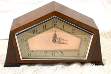 Art Deco Mantle Clock Smiths 1930s Quartz
