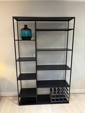Styling Black Meta Shelving Unit - Modern, Minimalist & High Quality 