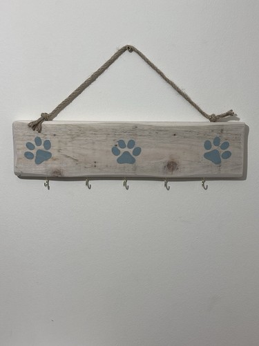 Handmade dog lead hanger - ,