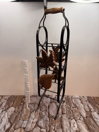 Wine rack holds bottles of - 4,