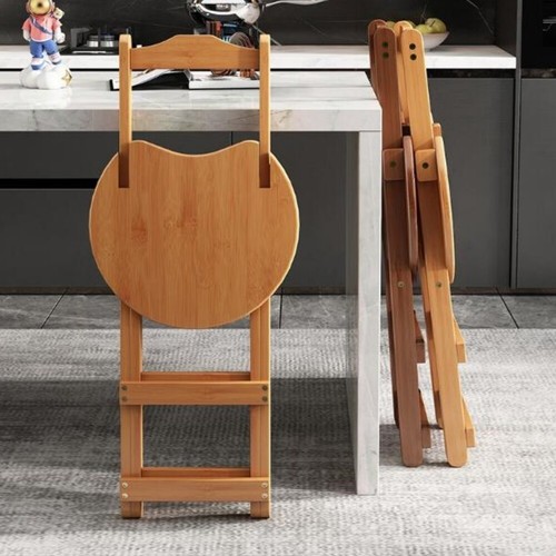 Wooden folding bar stool - wooden,