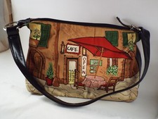 Purse beaded embroidered