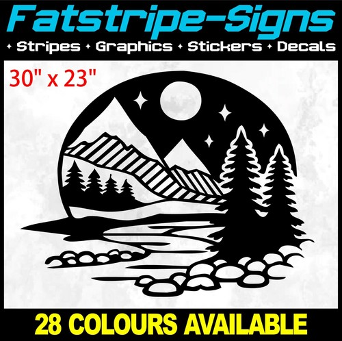 Mountain range large vinyl - range,