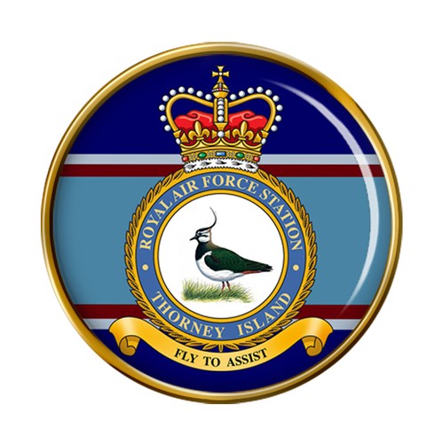 Raf station thorney island pin - station,