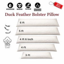 Duck Feather & Down Bolster
