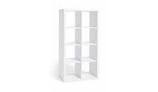 8 Cube Storage Unit White Wood Effect Habitat Squares - New Boxed *Damaged