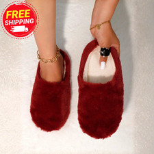 Fluffy Womens Closed Toe Comfy