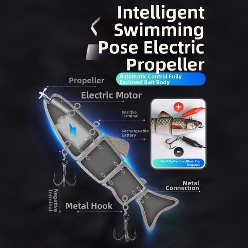 Rechargeable electric swimbait - rechargeable,