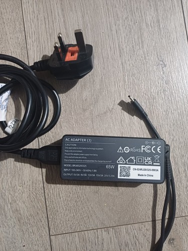 65w adapter power - ac,