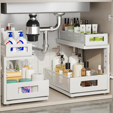 2 Pack under Sink Organizer
