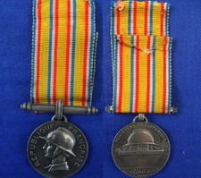 French Silver Medal of Honour for Firemen des Sapeurs  FREEPOST