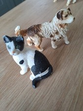 Schleich dog and cat - dog,