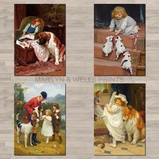 Arthur Elsley prints. A4