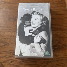 VHS Monkey Business Marilyn