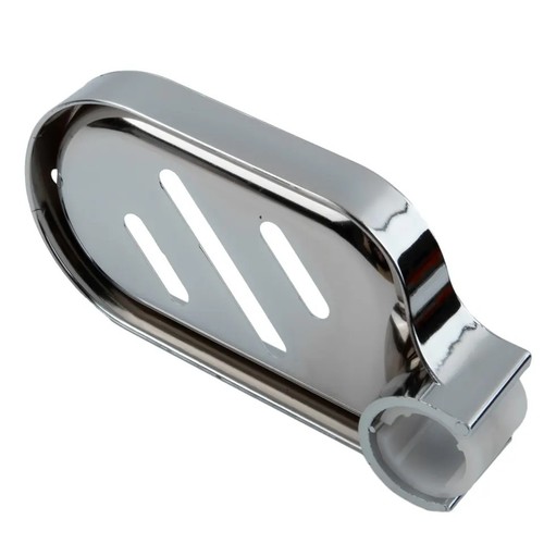 Silver soap dish - soap, shower