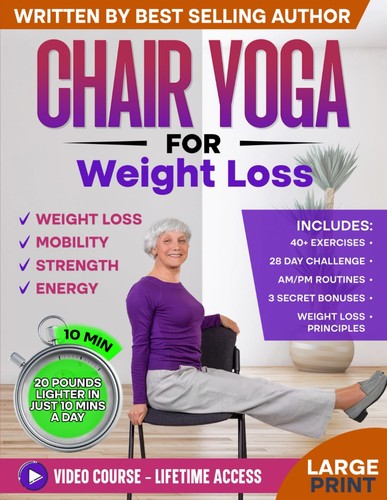 Chair yoga for weight loss - yoga,