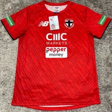 NWT St Kilda Players AFL 2023 Training Tee Shirt Authentic Aussie Rules Mens M