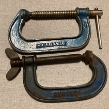 2 x Vintage 4” G-Clamp One