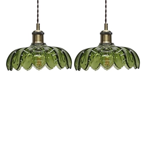 Set vintage design green - of, 2
