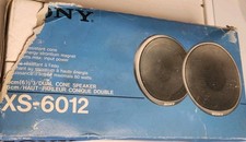 SONY XS-6012 16cm (6.5”) 80W Dual Cone Speakers Made In Japan New Vintage