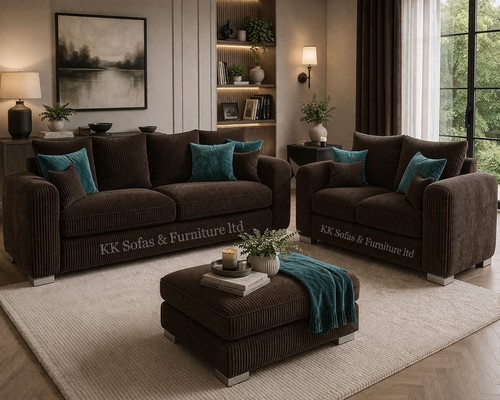 Upholstered seater - upholstered, 3+2