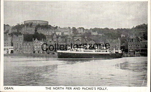 1951 oban north pier mccaigs - oban, &
