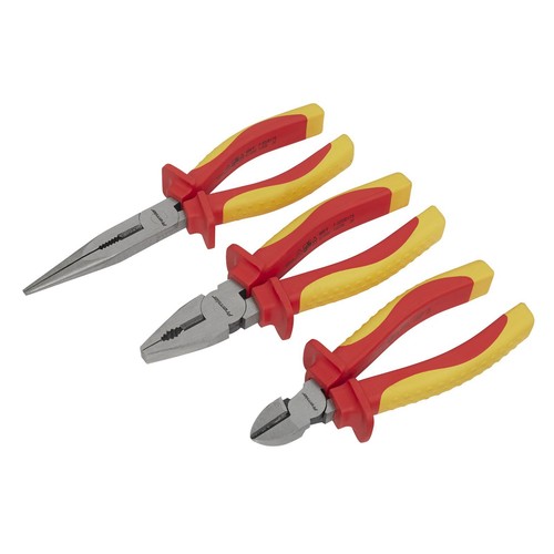 Sealey pliers set - 3pc, vde