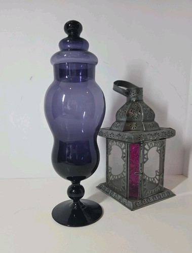 Vintage amethyst purple glass - purple,