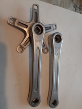 SR Silstar Crankset 170mm Japan Vintage 118BCD Double