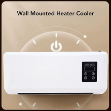 Wall Mounted Heater & Cooler Portable Air Conditioner Space Saving Home Use