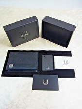 Dunhill Black Leather Card