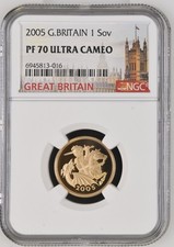 2005 Sovereign Proof PF70