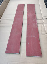 2PCS- 1000m x 150mm x 8mm.  Mild Steel Flat Bar  - 1m - 1 meter. IN RED OXIDE