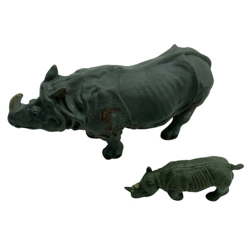 Vintage britains 1970s rhino - britains, &