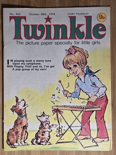 Twinkle vintage comic - vintage, uk