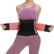 Women Waist Trimmer Belt Hot Sweat Wrap Tummy Stomach Weight Loss Fat Burner NEW