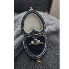 9ct Yellow Gold Sapphire and