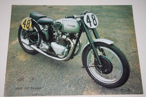 1976 advert for 1947 triumph - 1976,