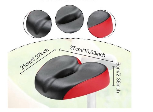 Bike seat wide bicycle saddle - seat,,