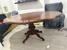 Vintage Hardwood Dining Table