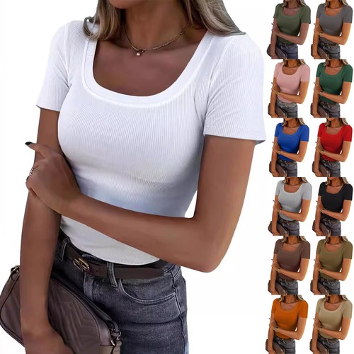 Women ribbed short - women's, sleeve