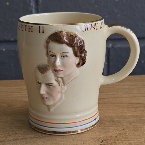 Vintage 1953 queen elizabeth - vintage,