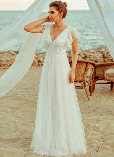 Line chic neck long - line, v-neck
