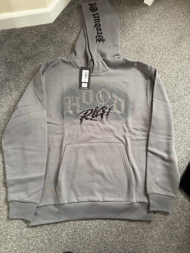 Hoodrich men grey hoody - grey,