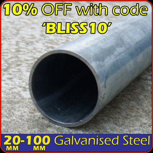 20mm 80mm galvanised pipe - 20mm,