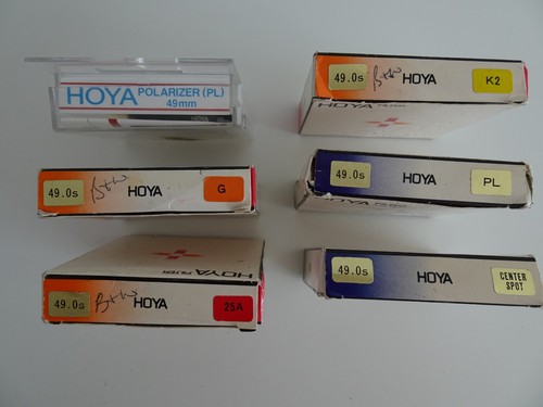 Mixed hoya filters - hoya, all