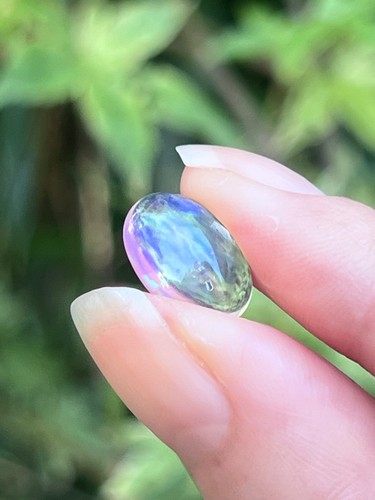 Opal precious white rainbow - opal,