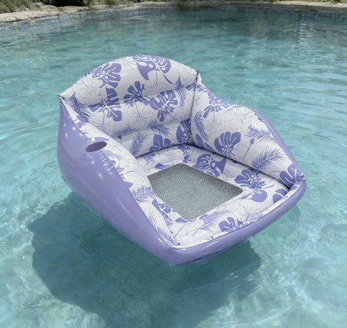 Purple inflatable pool - 3-in-1,